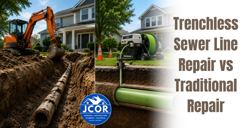Trenchless Sewer Line Repair vs Traditional Repair: Which Option Is Best for Your Home 2026?